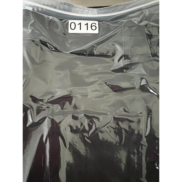 NWT MESHKI Womens Ada Coated Skinny Faux LeatherJeans Black Size Medium Romantic - Picture 11 of 12